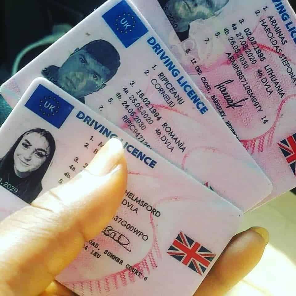 buy UK fake drivers license