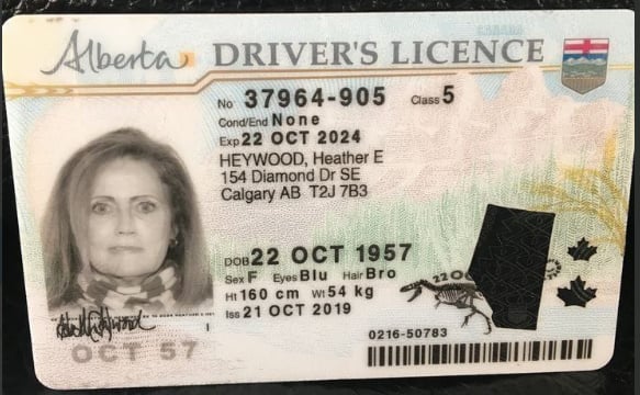 Alberta Drivers License