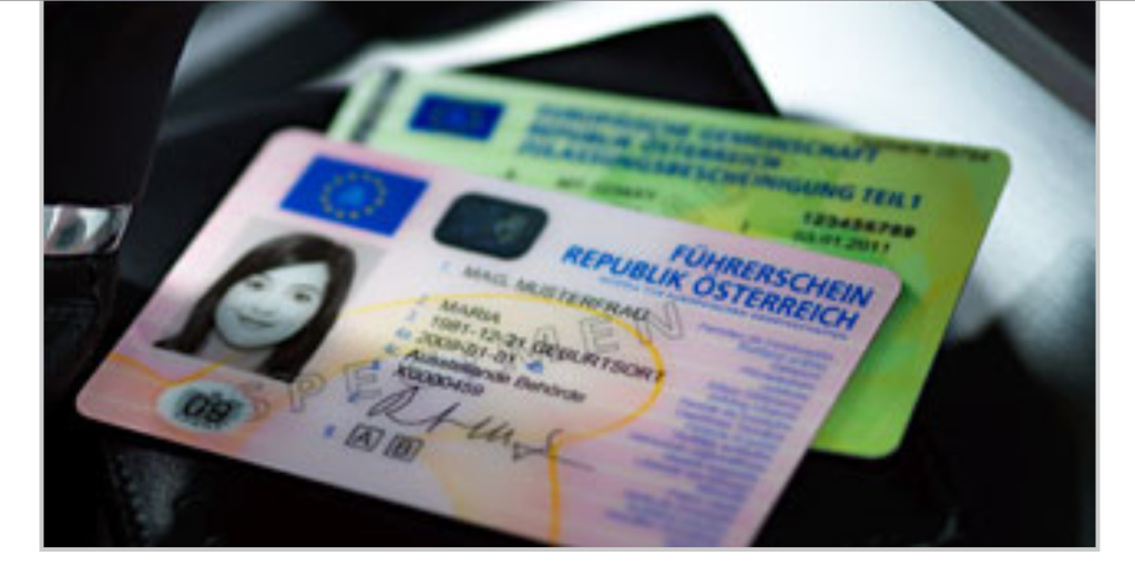 Avstrijsko vozniško dovoljenje