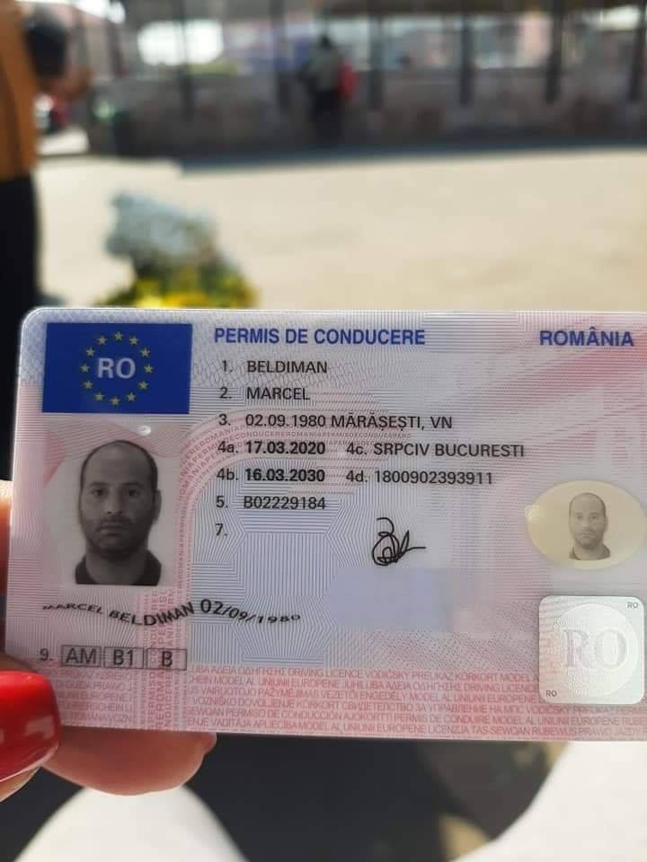 Patente di guida rumena
