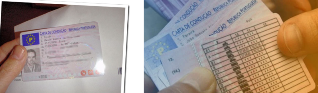 Portugál jogosítvány