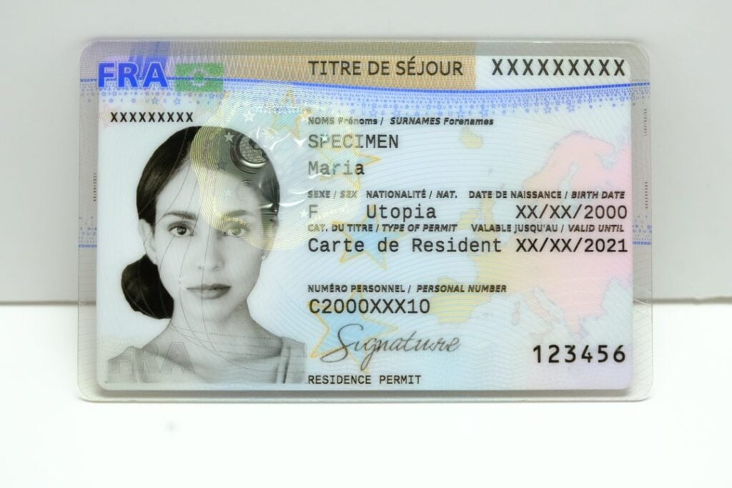 Permiso de residencia en Francia