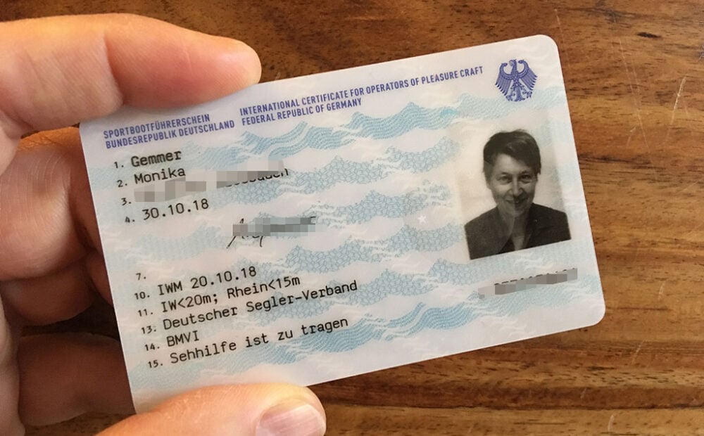 German Boat License (Deutscher Bootsführerschein)