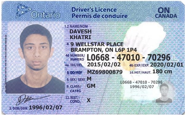 Køb Ontario-kørekort