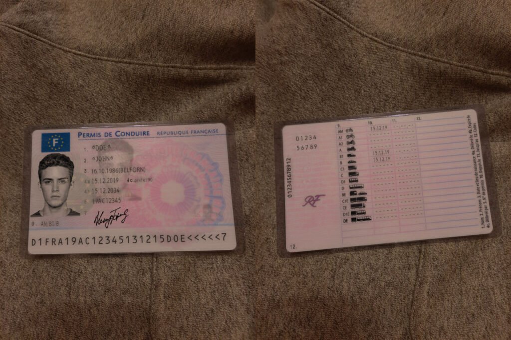 Permis de conducere francez