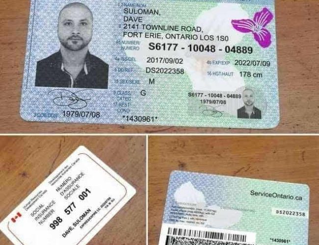buy Canada driving license
